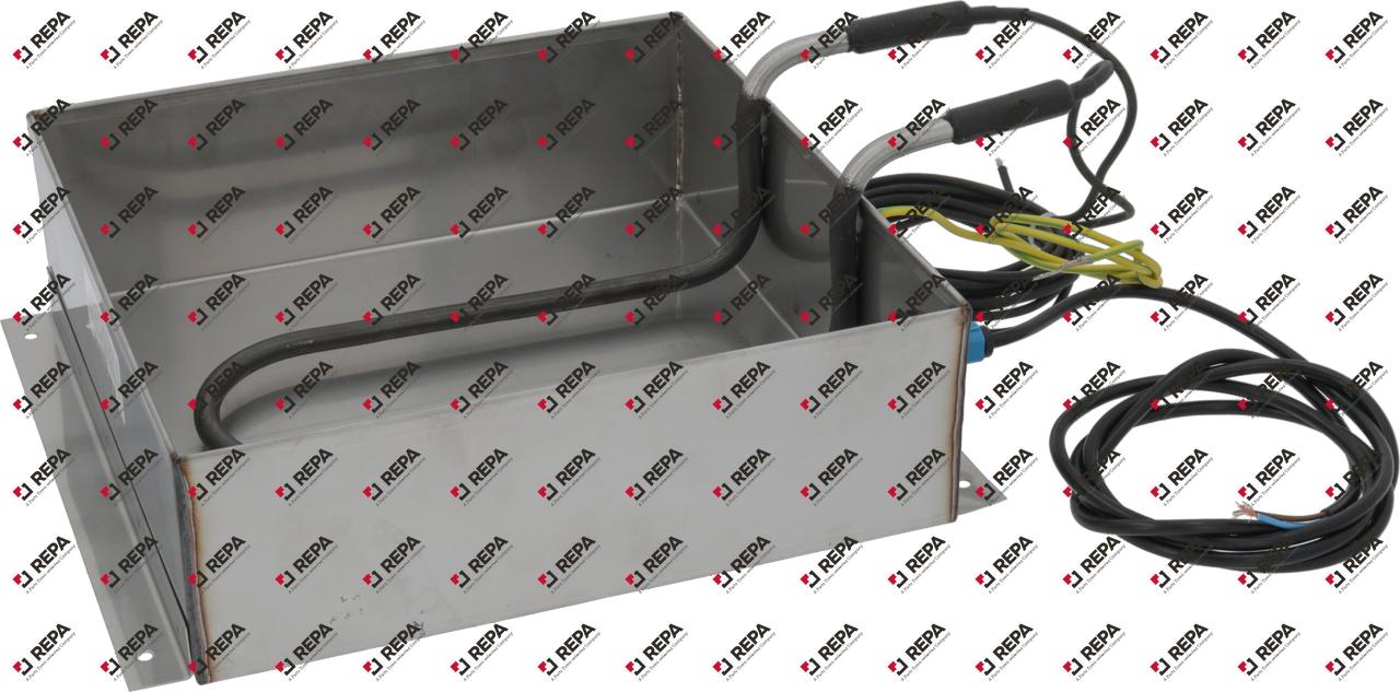 Abtauwanne 650 W 230 V H 75 mm L 240 mm B 240 mm