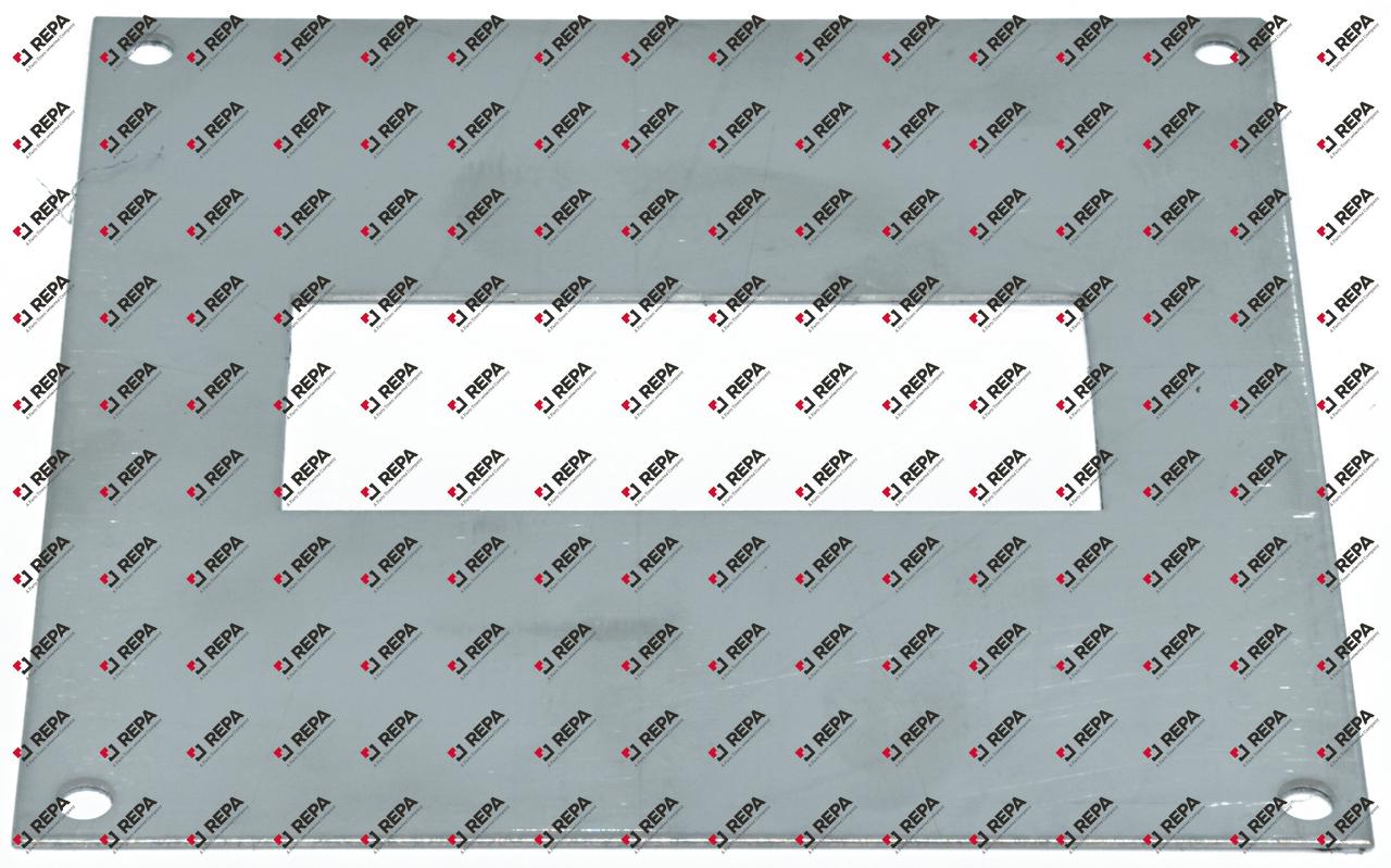 Plaque de montage inox découpe 71x29mm