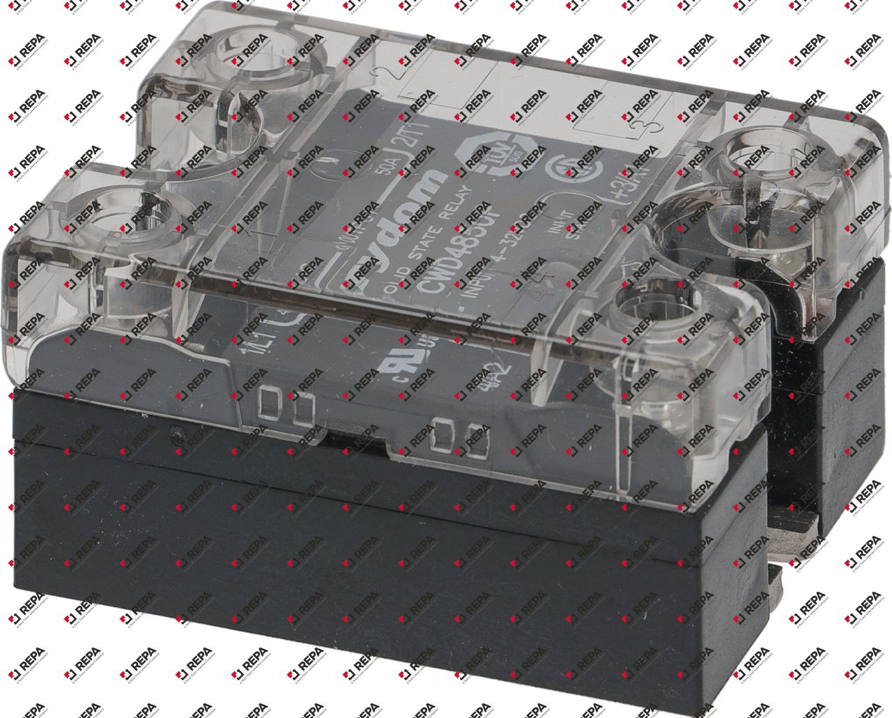 Solid state relay phase 1 50A 480V 4-32VDC