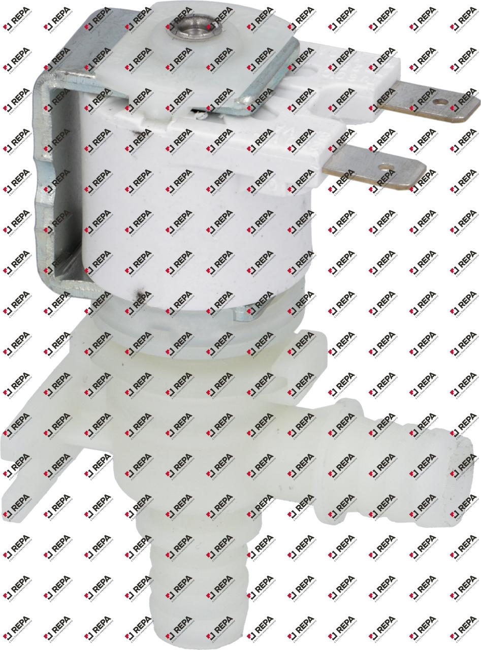 Solenoid valve single angled inlet 11,5mm plastic