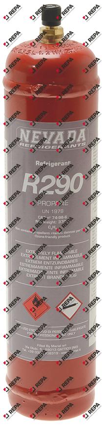 Refrigerant approval CE coolant R290 NEVADA 370 g