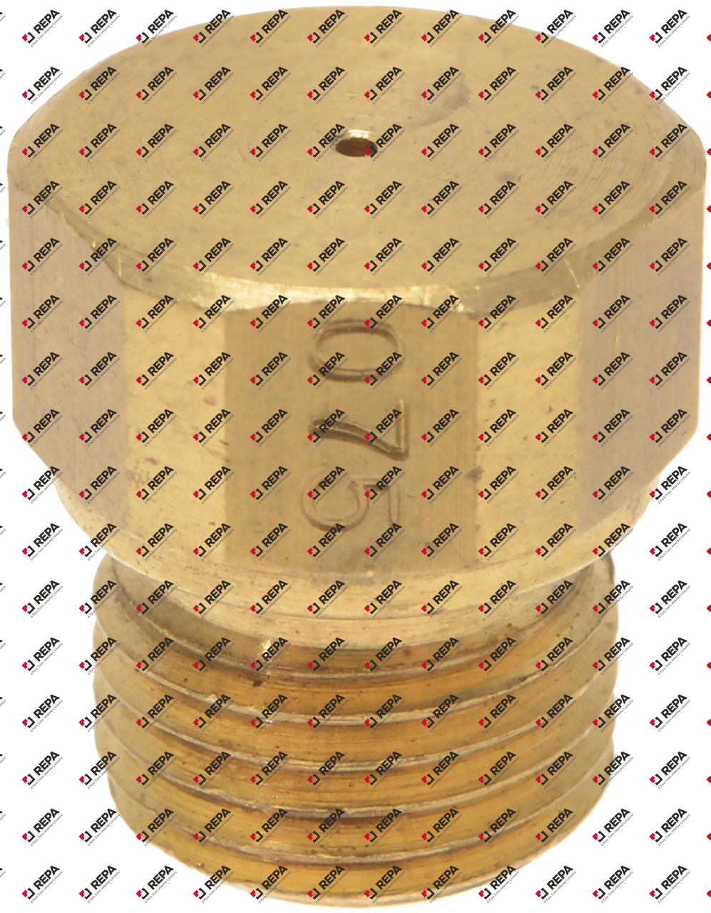 Ugello del gas filetto M10x1 CH 11 foro ø 0,75mm