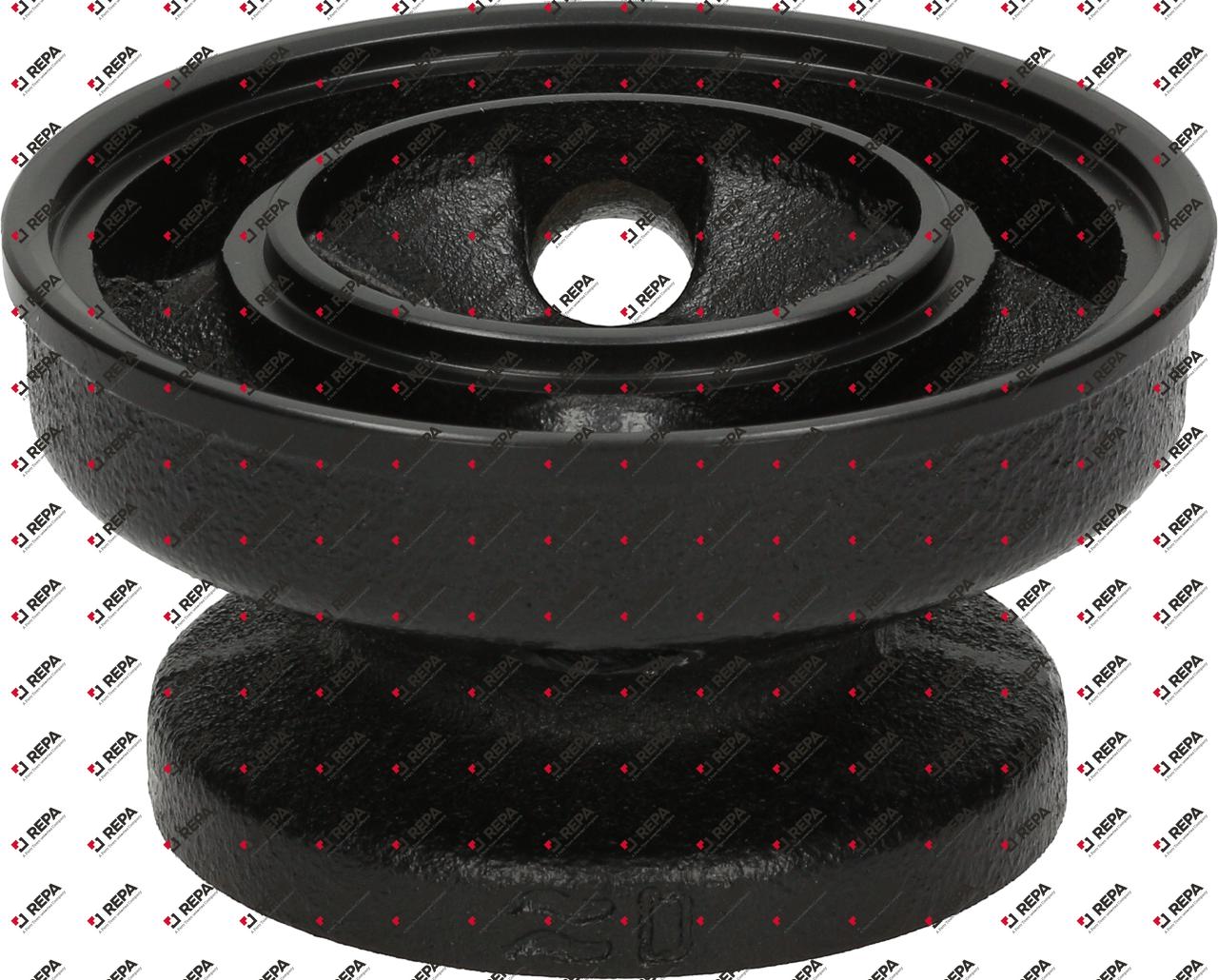 Brennerkopf D für Brennerdeckel ø 95 mm
