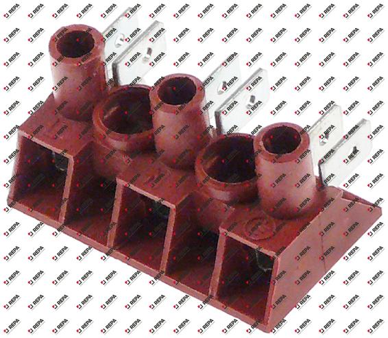 Netzanschlussklemme Anschluss ø2,5mm² / F6,3