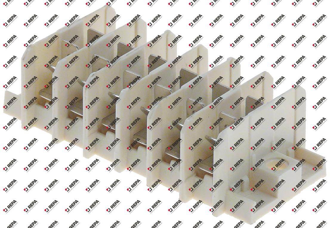 Verteilerklemme Anschluss Flachstecker 6,3mm