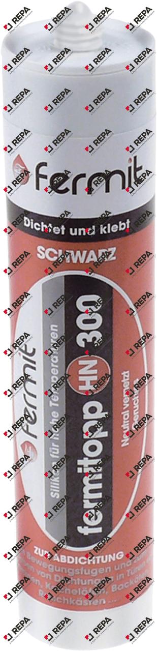 High temperature silicone black