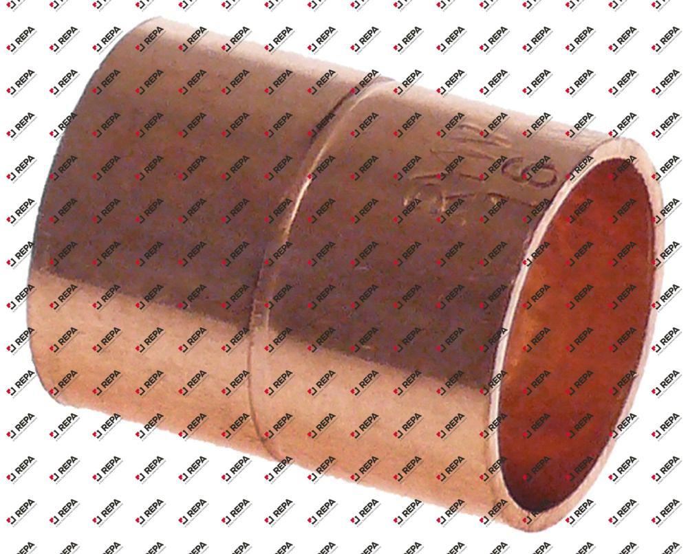 Manicotto rame ø 16mm F/F a saldare refrigerazione