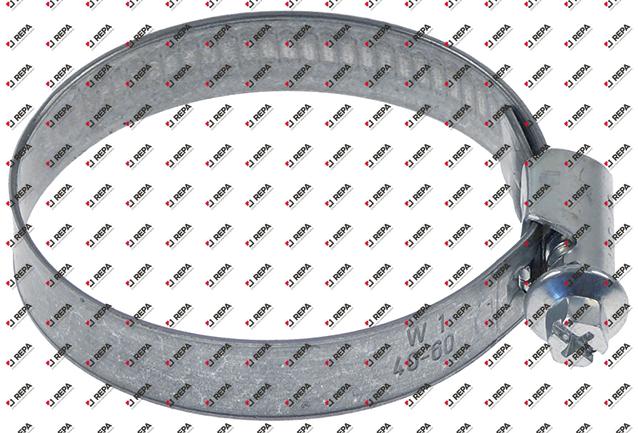 Hose clamp stainless steel ø 40-60mm DIN 3017
