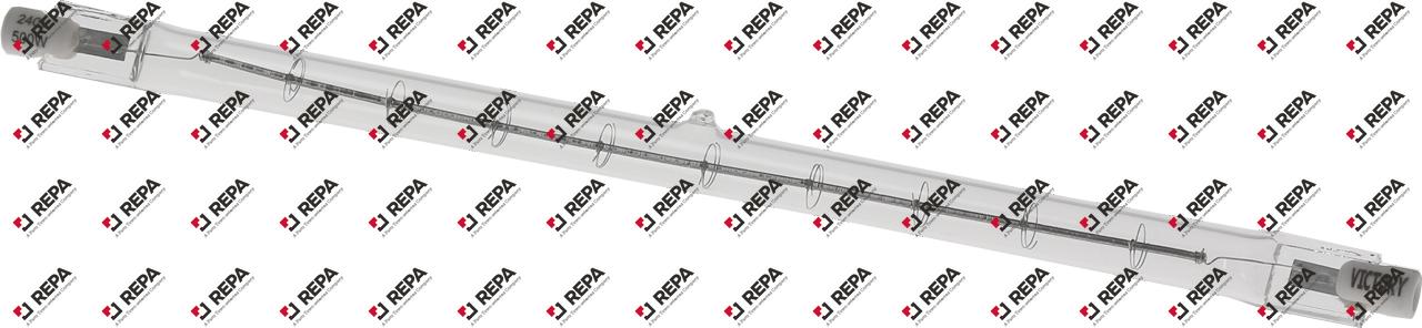 Infrarotlampe Fassung R7s 230 V 500 W L 220 mm