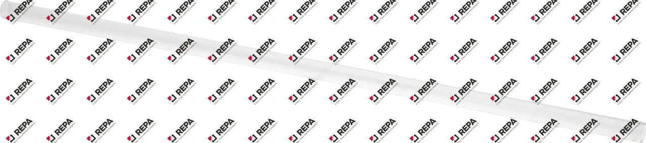 Quartz tube L 390mm ID ø 9mm ED ø 11mm milky