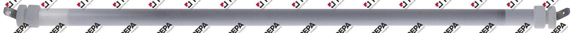 Quartz heating element 295W 115V L 340mm