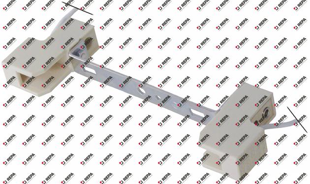 Douille raccord câble 150mm douille R7s 250V