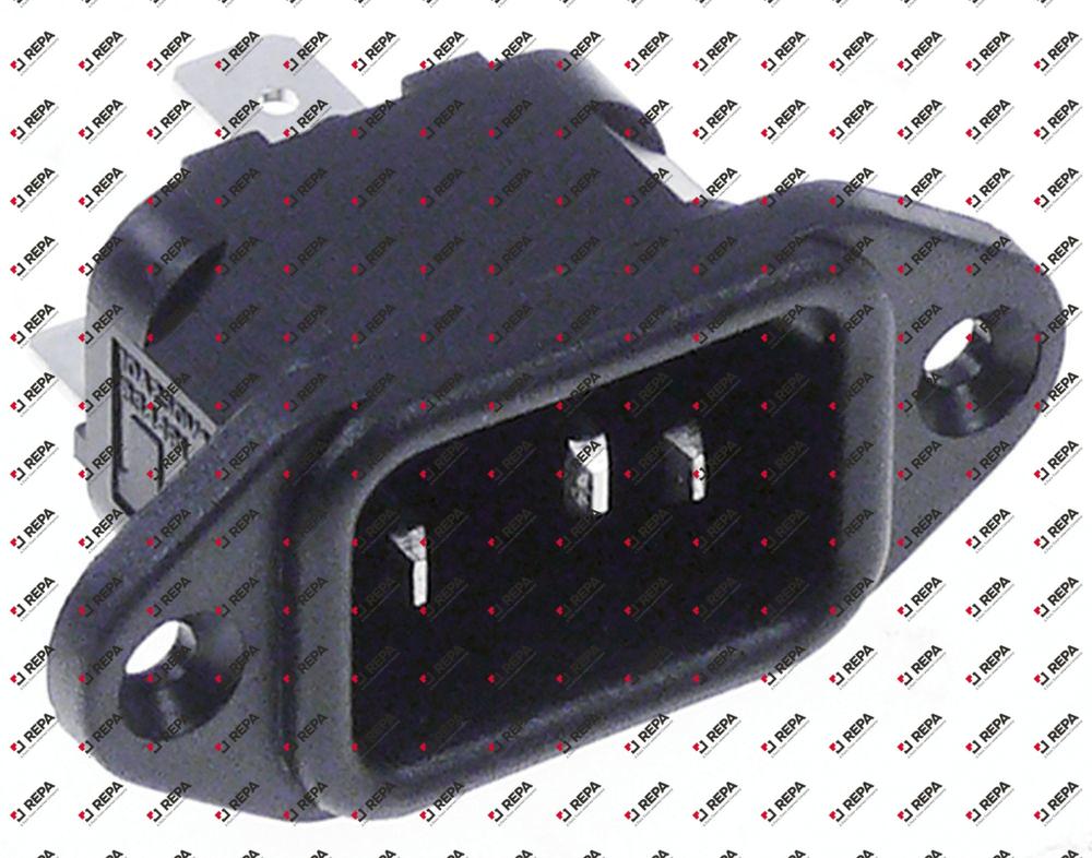 Low temperature appliance plug thermoplastic
