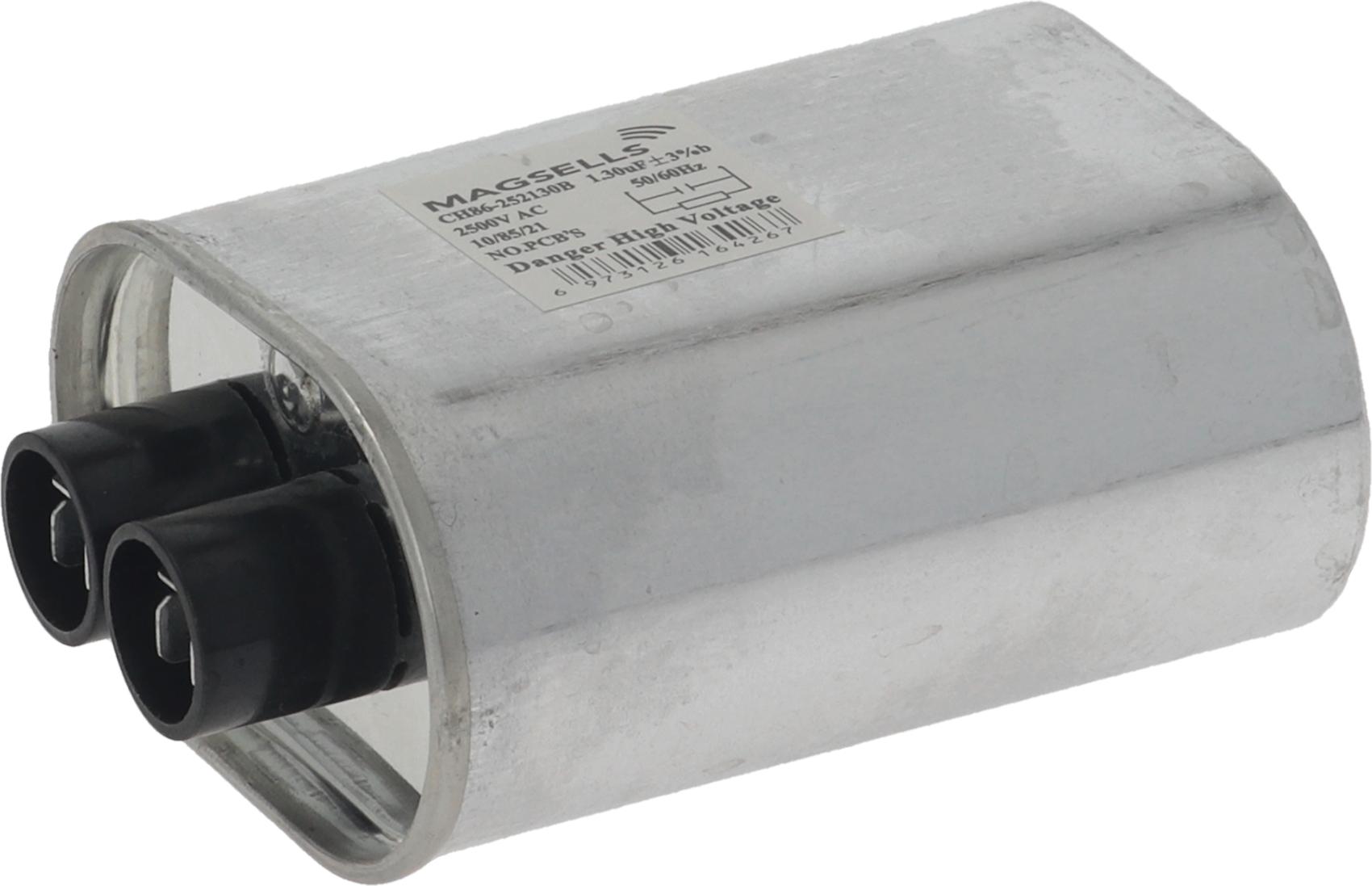 HV capacitor 1,3µF 2500V aluminium 365085 | Horecatiger