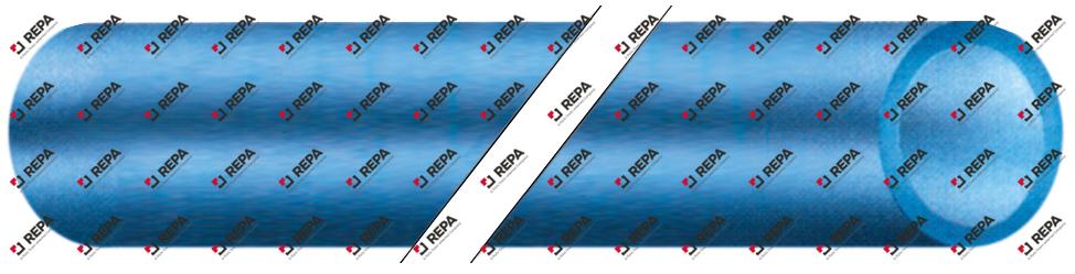 PVC-Schlauch ID ø 5 mm AD ø 8 mm L 100 m blau