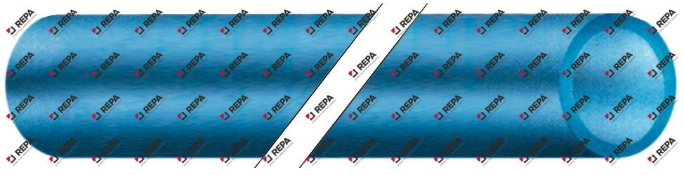 PVC-Schlauch ID ø 4 mm AD ø 6 mm L 2 m blau