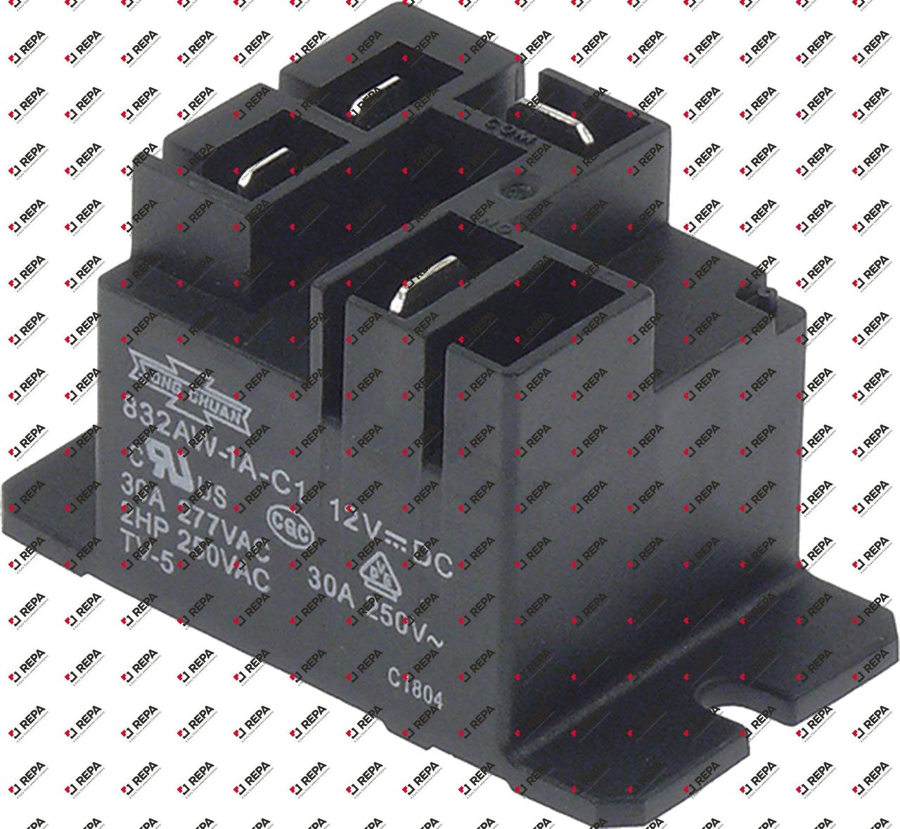 Relais SHANGFANG 12VDC 30A 1NO