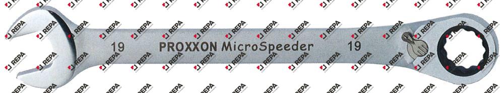 Clé mixte à cliquet acier chrome vanadium