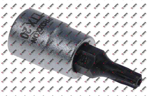 Torxbit met boring grootte TX20 1/4"