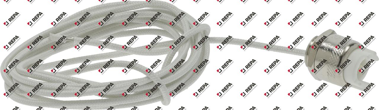 Portalámparas empalme cable 2000mm casquillo R7s