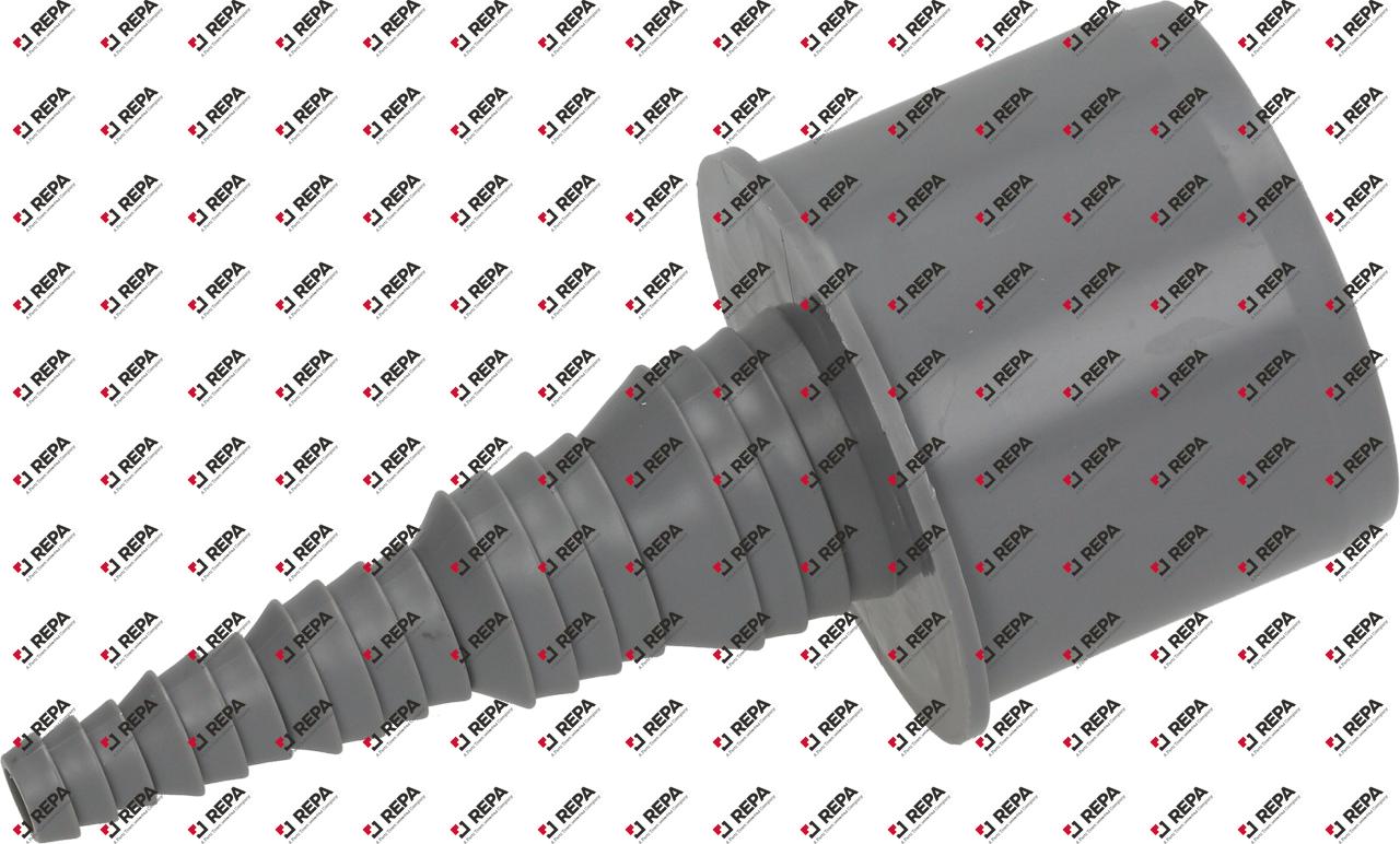 Boquilla de tubo DN50 polipropileno recto