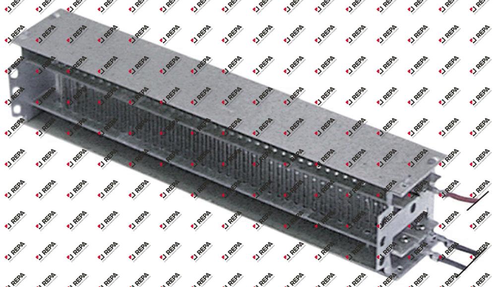 Heizregister 2000 W 230 V L 197 mm