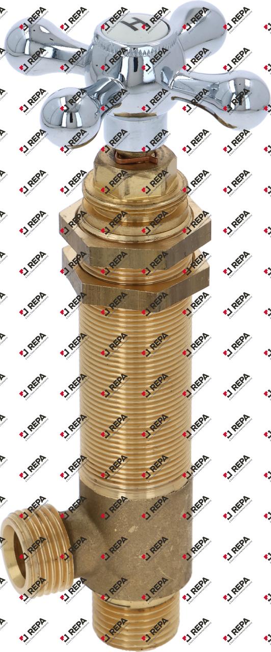 Absperrventil 1/2" Baulänge 25 mm Anschluss 1/2"