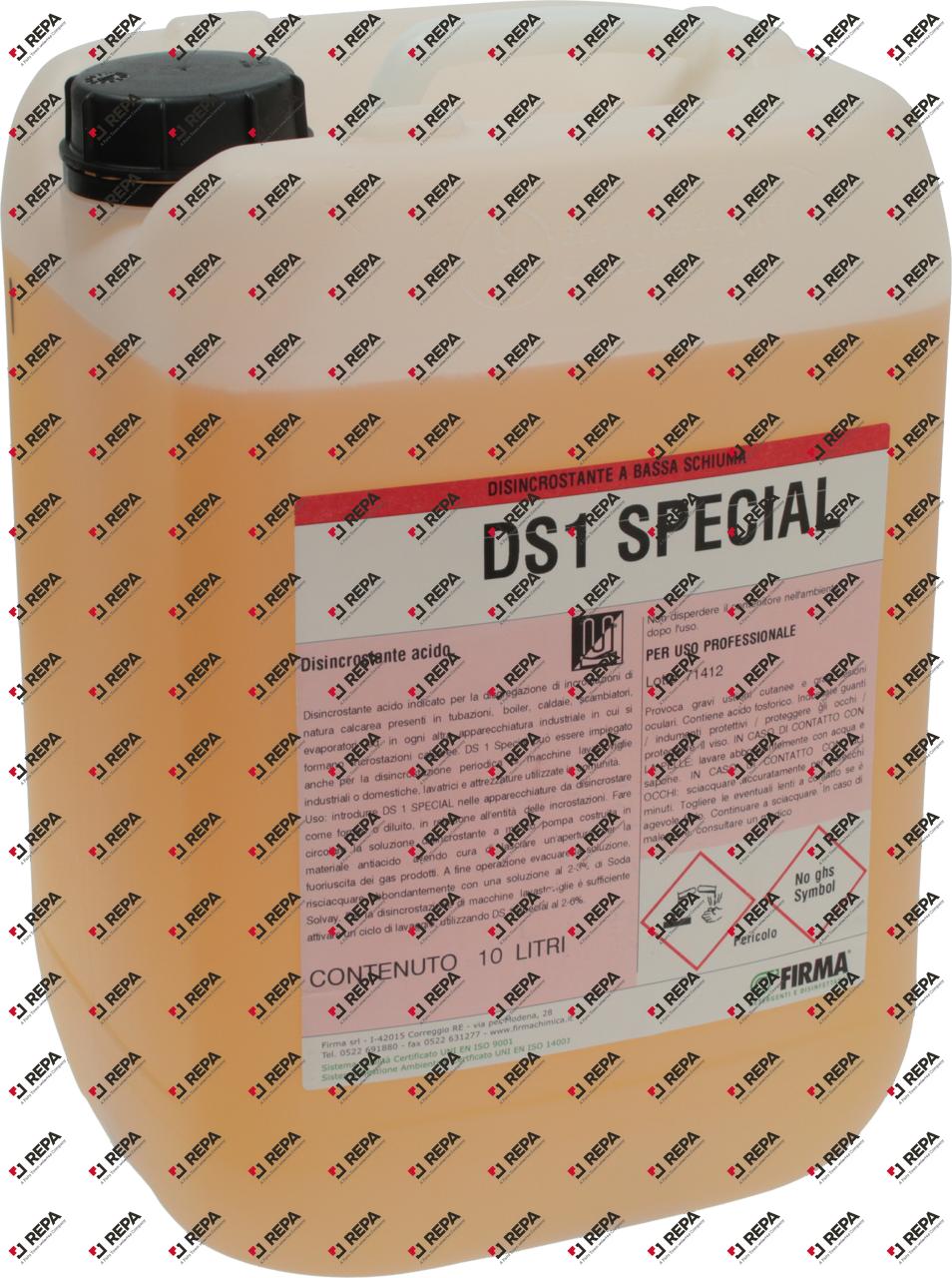 LIQUID SCALE REMOVER DS1 TANK 10 L