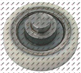 Laufrolle Rollen ø 24 mm 6 mm Gesamtbreite 9 mm