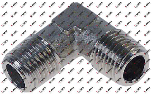 Winkelstück Gewinde 1/4" AG - 1/4" AG
