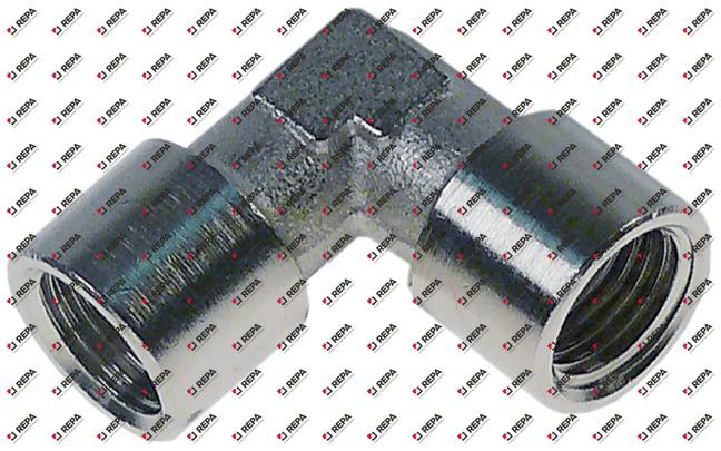 Raccord coudé filetage 1/4" FI - 1/4" FI