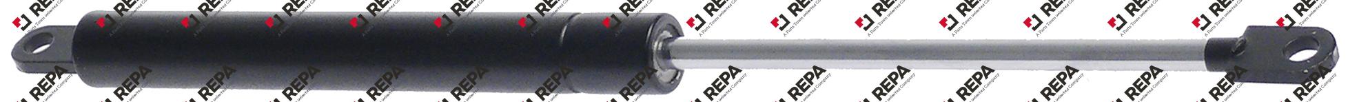 Gasdruckfeder L 275 mm Hub 100 mm 150 N LA 260 mm