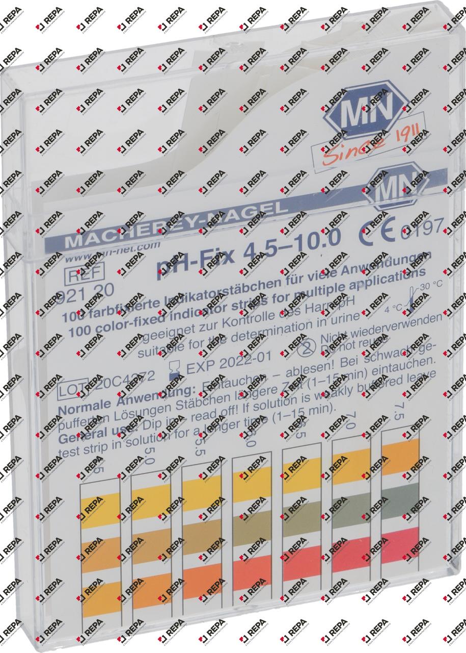 Teststrippen pH 4,5-10pH vpe 100stuk