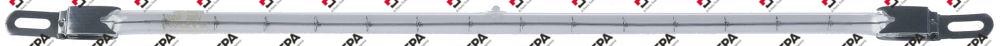 Infrarotlampe 235 V 1000 W L 345 mm