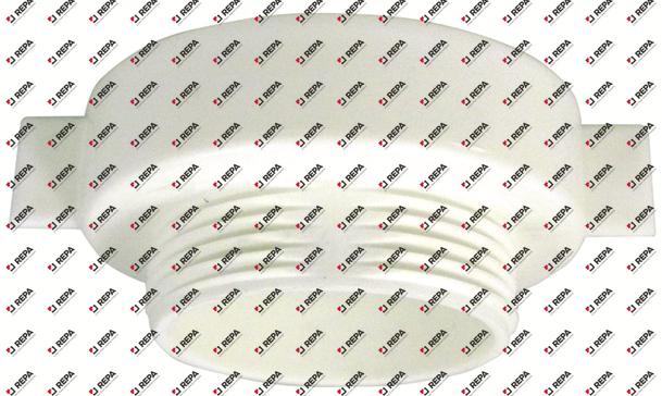 Riduzione plastica F 2" M 1 1/2" H tot. 32mm