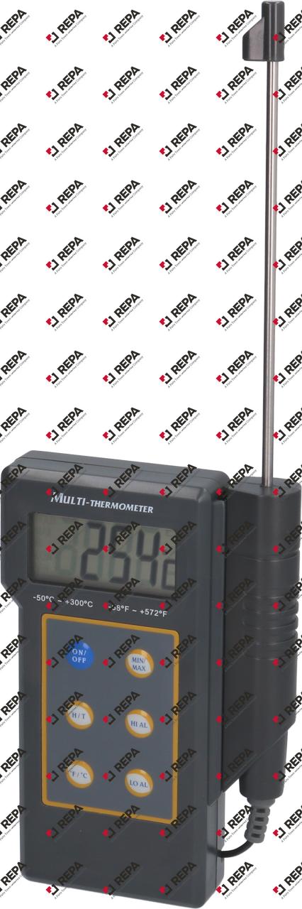 Temperatuurmeter kabellengte 900mm voeler ø 3,5mm