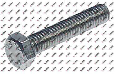 Hexagonal screw DIN 933 / ISO 4017 thread M5 SS