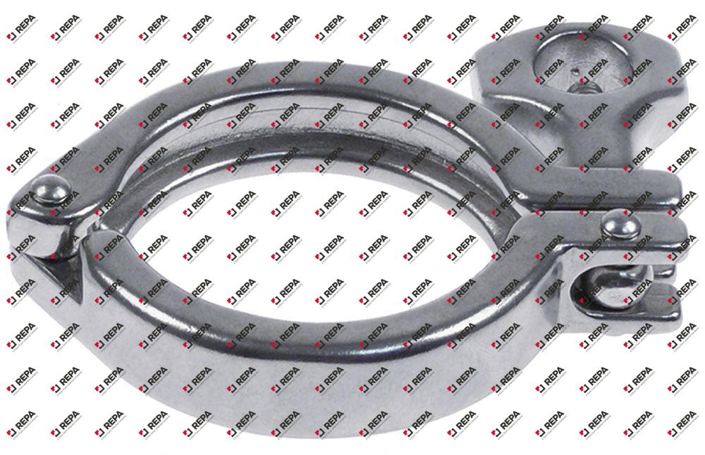 Schelle Edelstahl für Rohr-ø 1 1/2" Stärke 18 mm