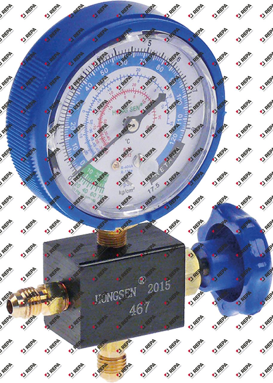 Monteurhilfe R12/R22/R134a/R404a 1 Weg ø 80 mm