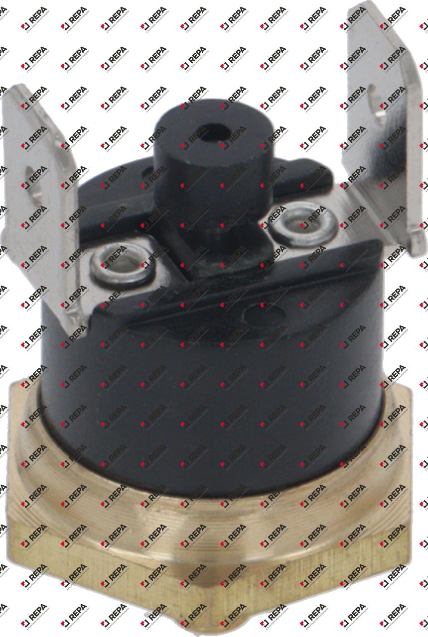 Bi-metal safety thermostat switch-off temp. 145°C