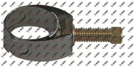 Fascetta tubo inox/ottone ø 7-12mm conf. 5pz