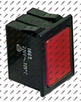 Indicator light mounting measurements 30x22mm 230V