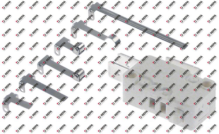 Mikroschalter mit Hebelsatz 250 V 16 A 1CO