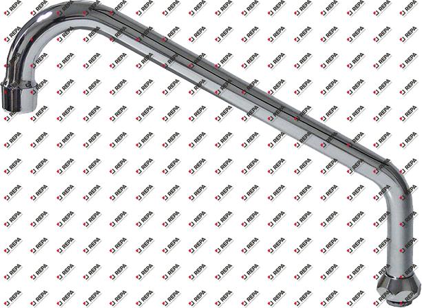 HU-spout tube ø 18mm projection 250mm