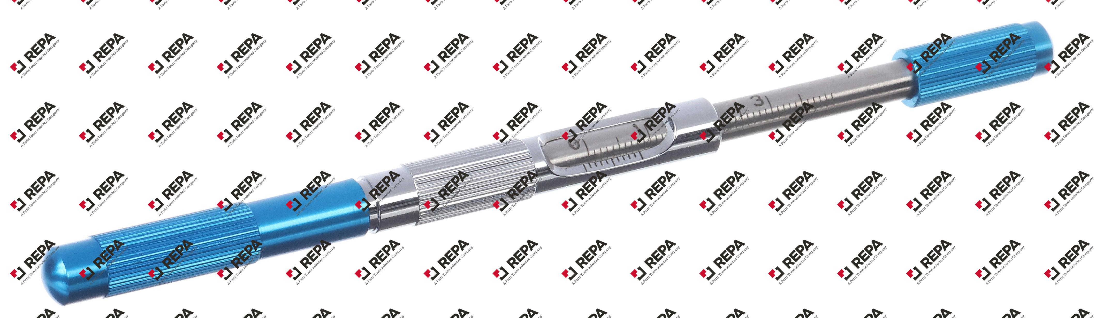 Jauge pour injecteurs réglable taille 0,1-3mm