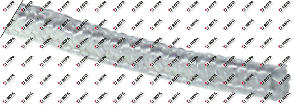 Sealing cord square size 10x10mm t.max. 550°C L 5m