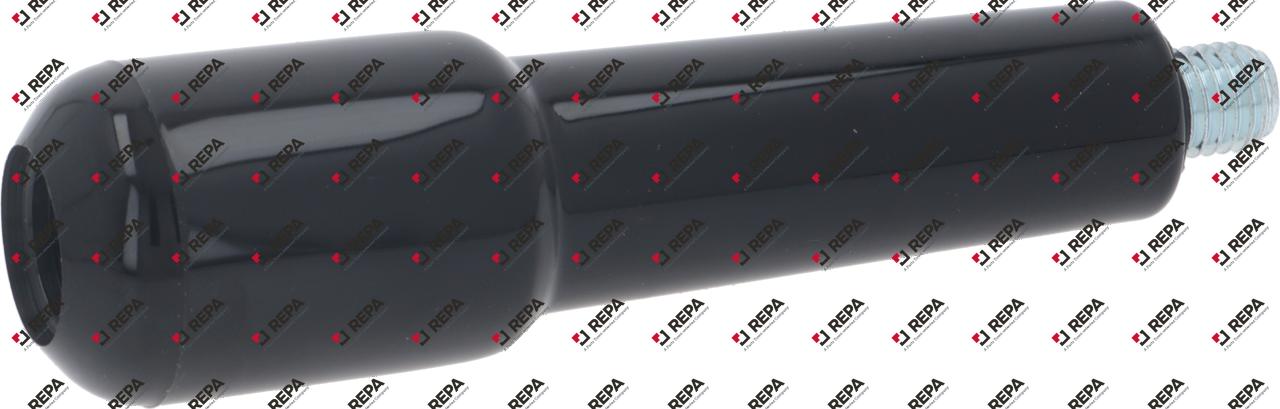 Maniglia filetto M12x1,75 ø 35mm nero L 125mm