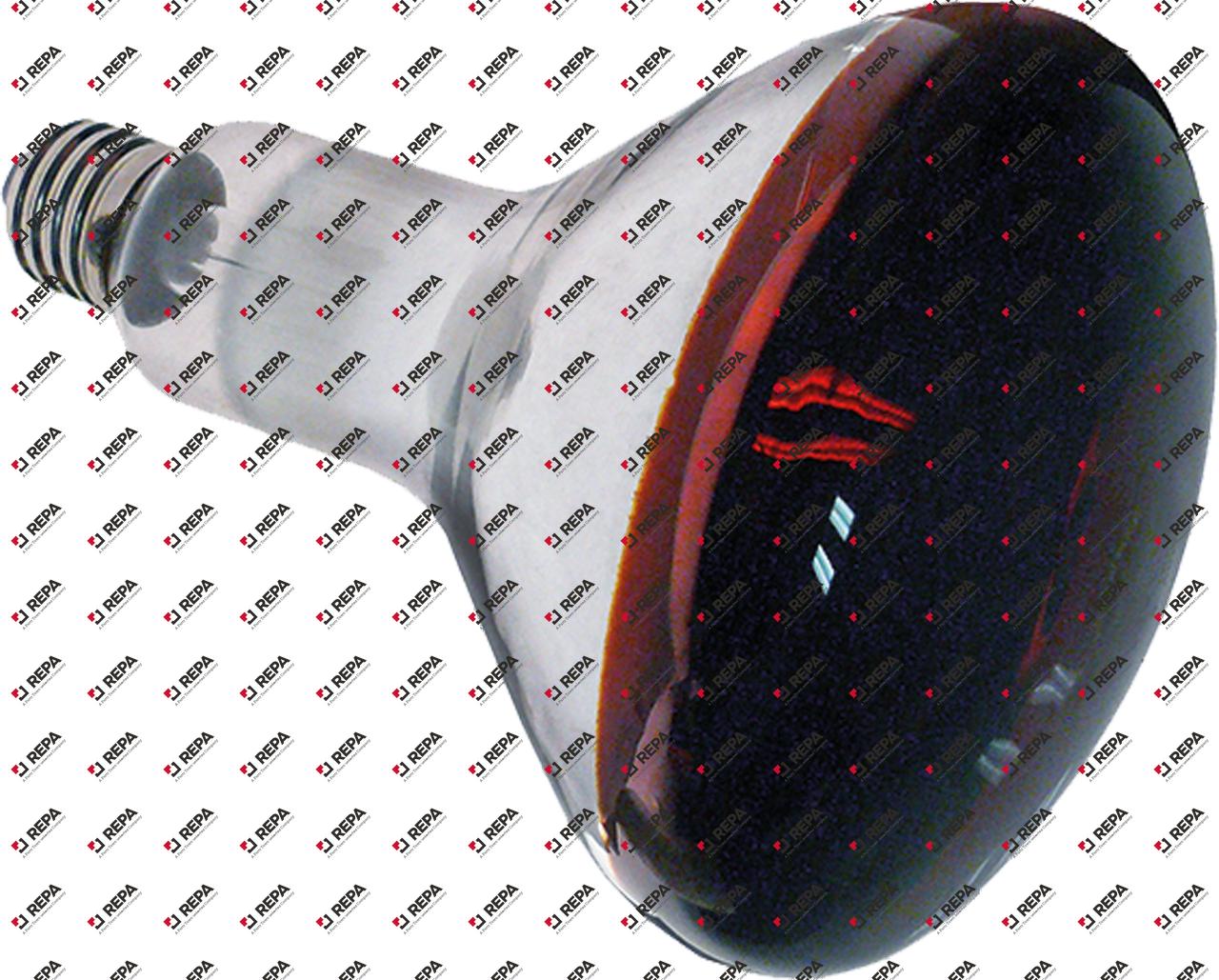 Lampada ad infrarossi attacco E27 240V 250W