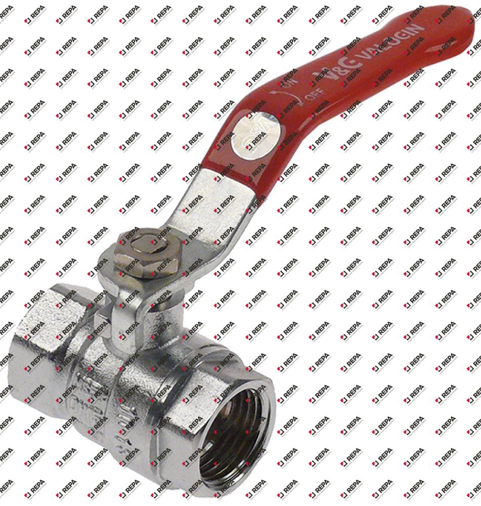 Kogelkraan aansluiting 1/2" ID - 1/2" ID DN15