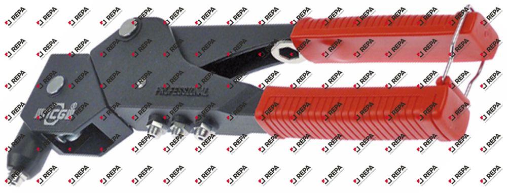 Remachadora Profi tamaño 2,4 - 4,8mm